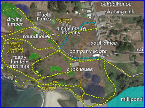 interactive map of Caspar Headlands
