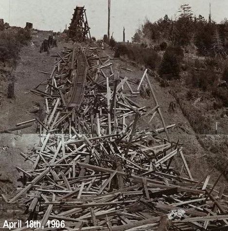 Jughandle Trestle after the Quake